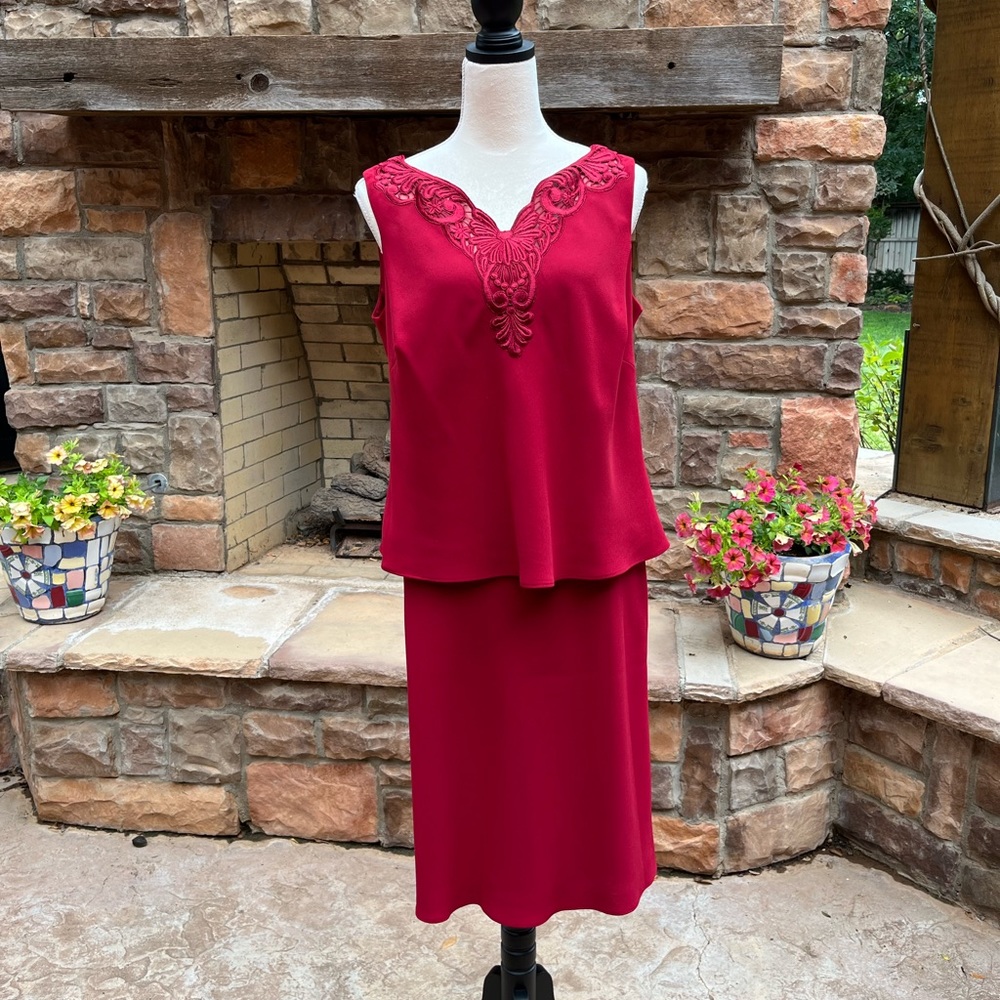 Donna Morgan Skirt Set Size 16P